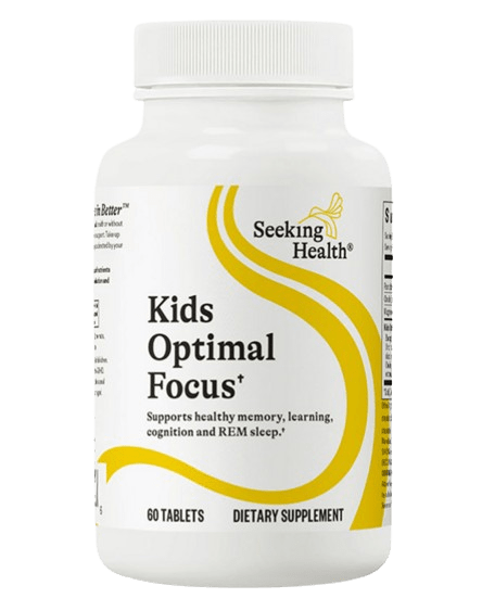 Kids Optimal Focus Default Category Seeking Health 60 Chewable Tablets 