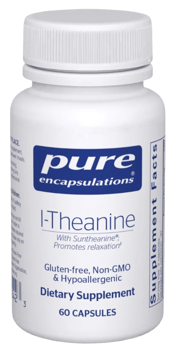 l-Theanine Default Category Pure Encapsulations 60 Capsules 