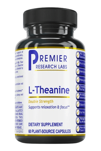 L-Theanine, Premier Default Category Premier Research Labs 60 Capsules 