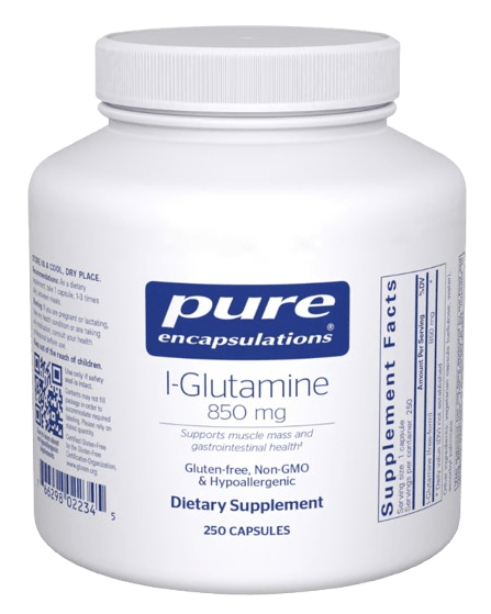 l-Glutamine 850 mg Default Category Pure Encapsulations 250 Capsules 