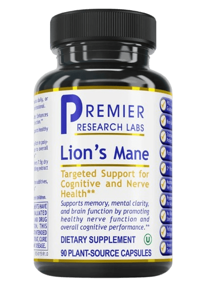 Lion's Mane Default Category Premier Research Labs 90 Capsules 