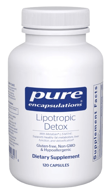 Lipotropic Detox - 120 Capsules Default Category Pure Encapsulations 
