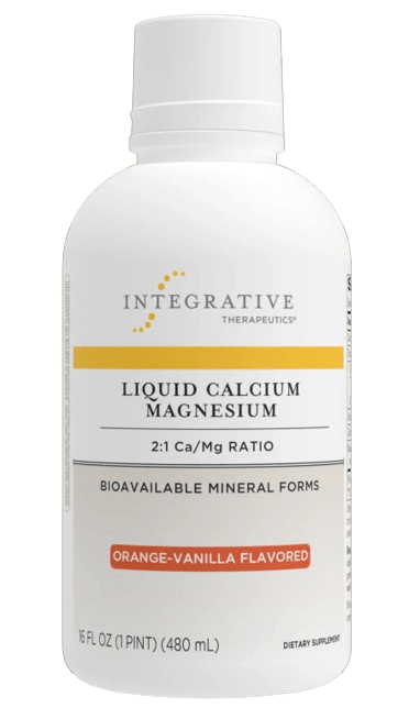 Liquid Calcium Magnesium 2:1 - 16 OZ Default Category Integrative Therapeutics 