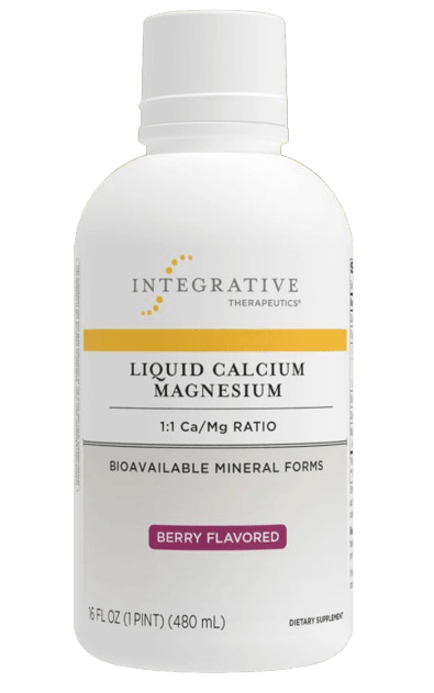 Liquid Calcium Magnesium 1:1 - 16 OZ Default Category Integrative Therapeutics 
