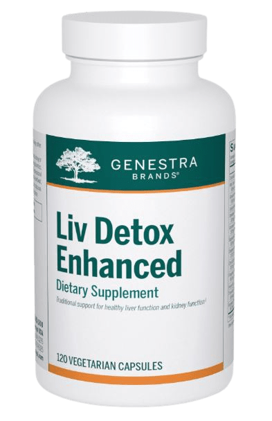 Liv Detox Enhanced - 120 Capsules Vitamins & Supplements Genestra 