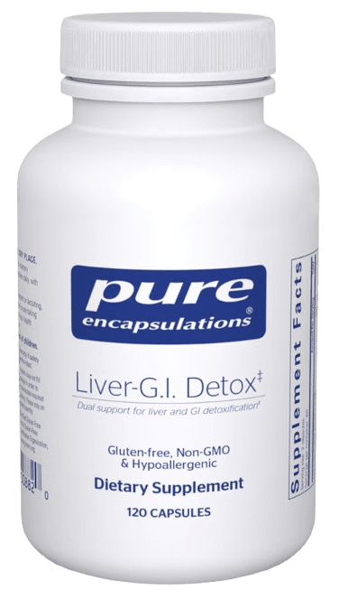 Liver GI Detox Default Category Pure Encapsulations 120 Capsules 