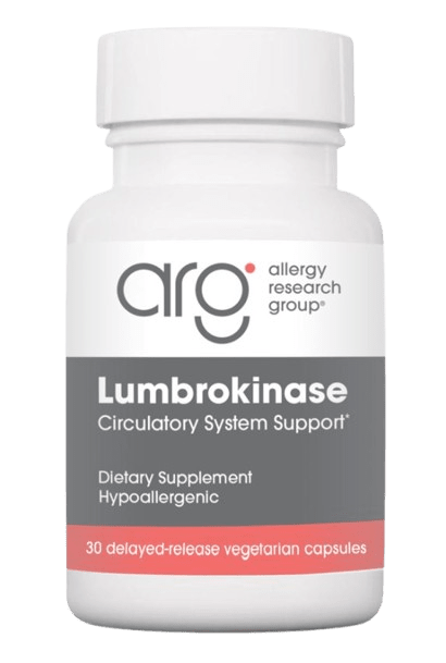 Lumbrokinase Delayed-Release Capsules Default Category Allergy Research Group 30 Vegicaps 