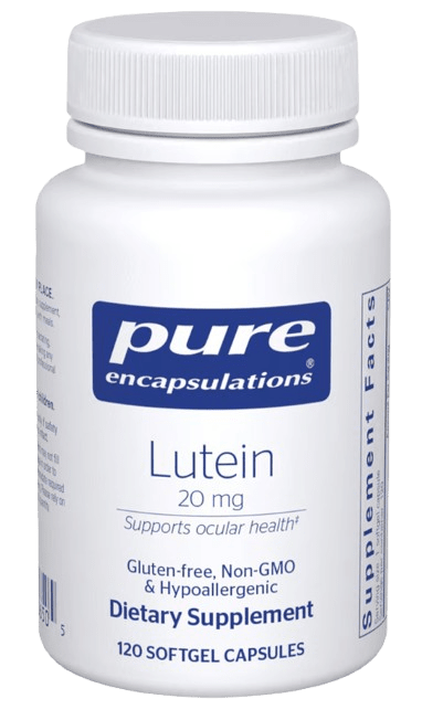 Lutein 20 mg Default Category Pure Encapsulations 120 Capsules 