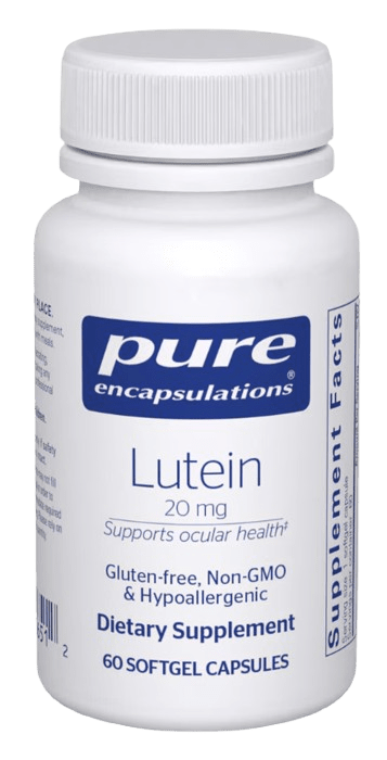 Lutein 20 mg Default Category Pure Encapsulations 60 Capsules 