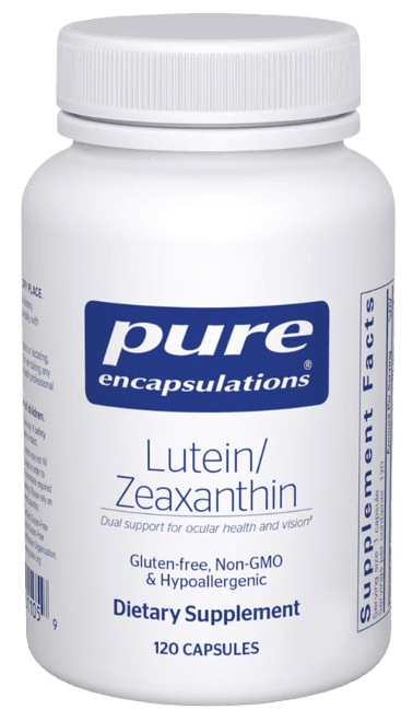 Lutein/Zeaxanthin Default Category Pure Encapsulations 120 Capsules 