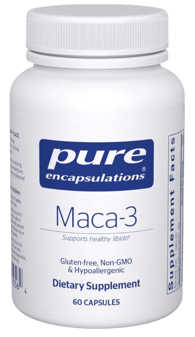Maca-3 Default Category Pure Encapsulations 60 Capsules 