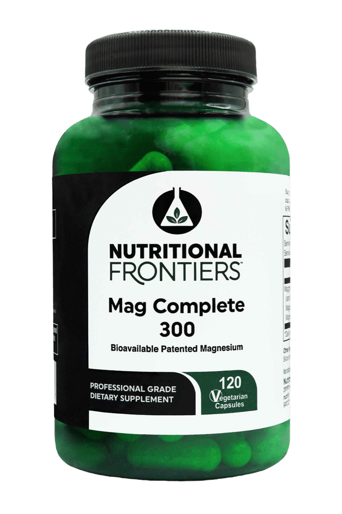 Mag Complete 300 Default Category Nutritional Frontiers 120 Capsules 