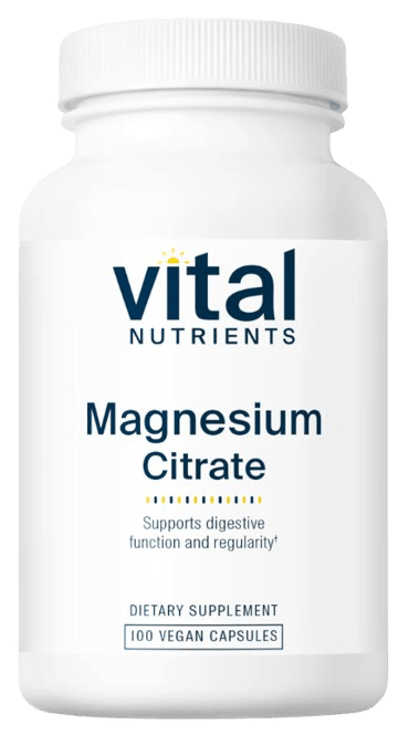 Magnesium Citrate Default Category Vital Nutrients 100 Capsules 