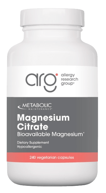 Magnesium Citrate Default Category Metabolic Maintenance 240 Capsules 