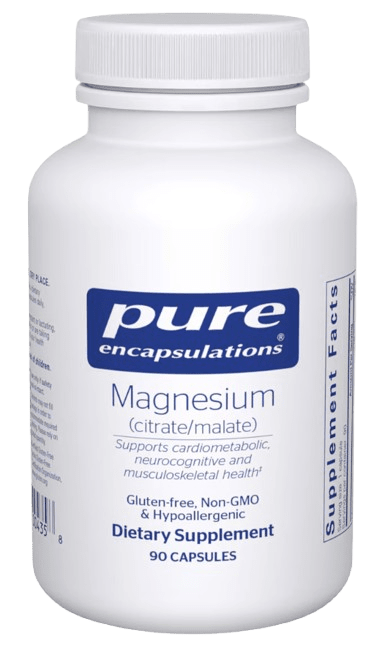 Magnesium (citrate/malate) Default Category Pure Encapsulations 90 Capsules 