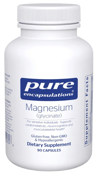 Magnesium (glycinate) Default Category Pure Encapsulations 90 Capsules 