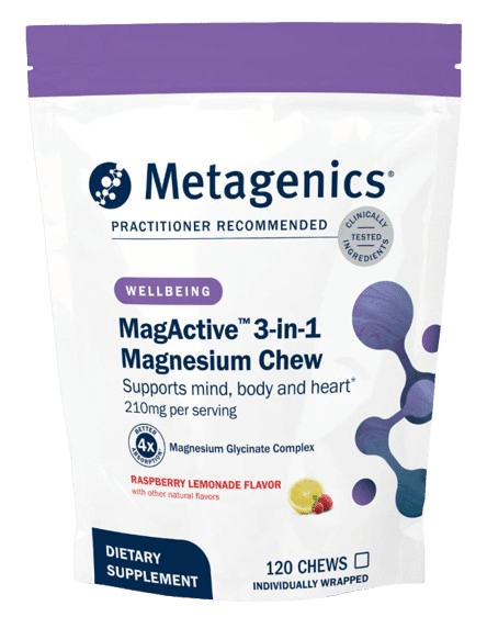MagActive® 3-in-1 Magnesium Chews Default Category Metagenics 120 Chews 