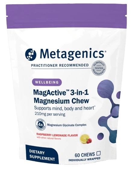 MagActive® 3-in-1 Magnesium Chews Default Category Metagenics 60 Chews 