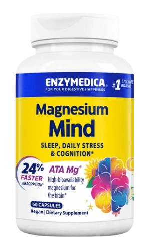 Magnesium Mind Default Category Enzymedica 60 Capsules 