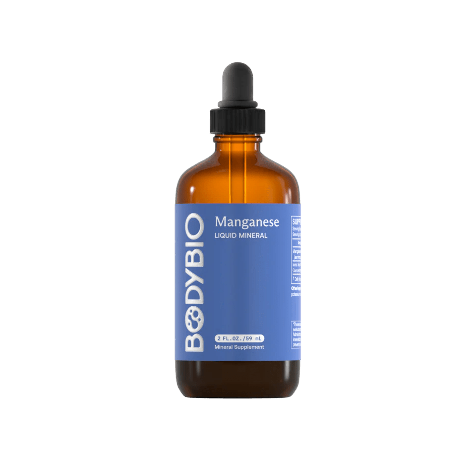 Liquid Manganese Supplement - 2 fl oz Default Category BodyBio 