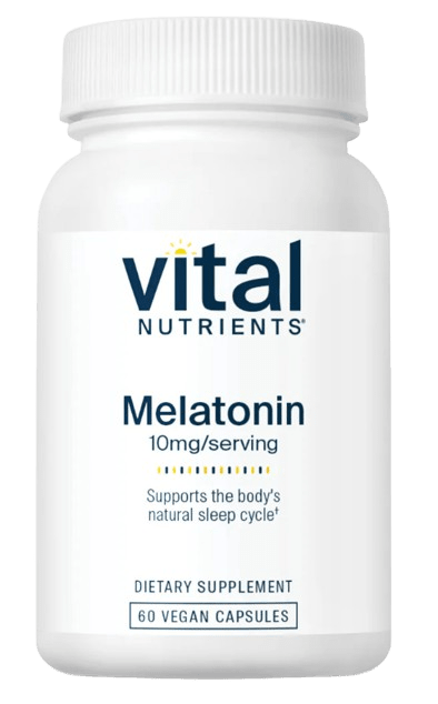 Melatonin 10 mg - 60 Capsules Default Category Vital Nutrients 
