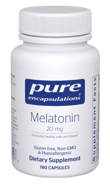 Melatonin 20 mg Default Category Pure Encapsulations 180 Capsules 
