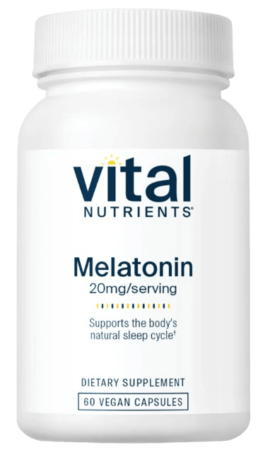 Melatonin 20 mg - 60 Capsules Default Category Vital Nutrients 