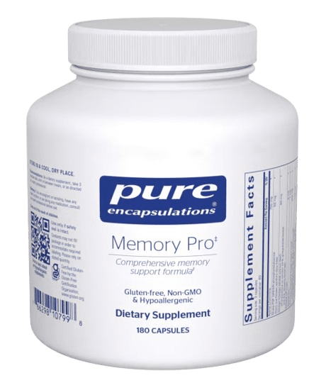 Memory Pro Default Category Pure Encapsulations 180 Capsules 