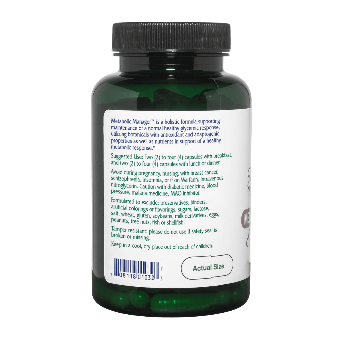 Metabolic Manager™ - 120 Capsules | Healthy Habits Living