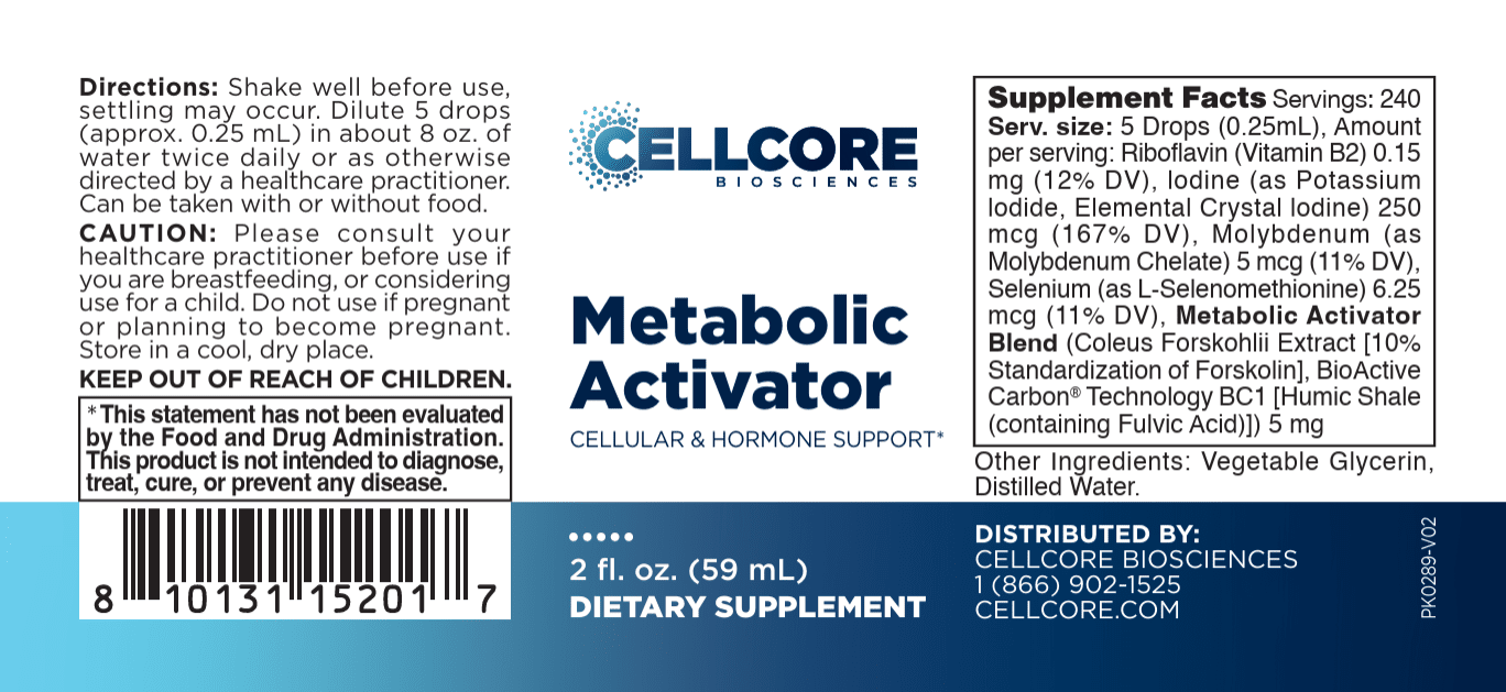 Metabolic Activator Default Category CellCore