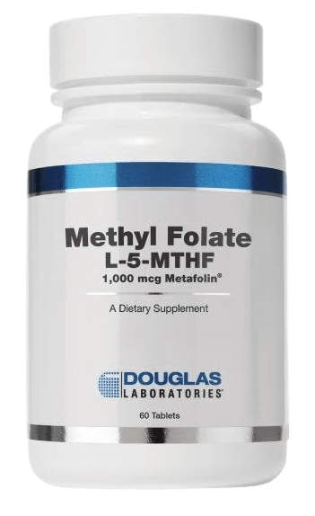 Methyl Folate L-5-MTHF - 60 Tablets Default Category Douglas Labs 
