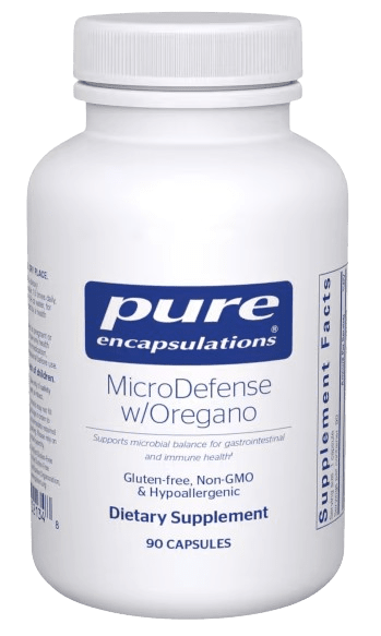 MicroDefense w/ Oregano Default Category Pure Encapsulations 90 Capsules 