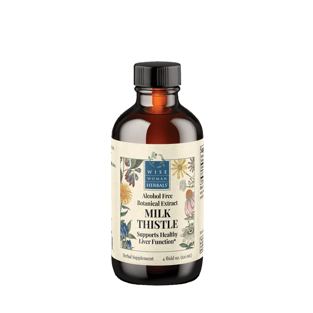 Milk Thistle Glycerite (formerly Silybum Glycerite) Default Category Wise Woman Herbals 4 fl oz 