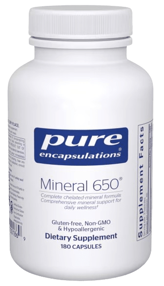 Mineral 650 - 180 Capsules Default Category Pure Encapsulations 