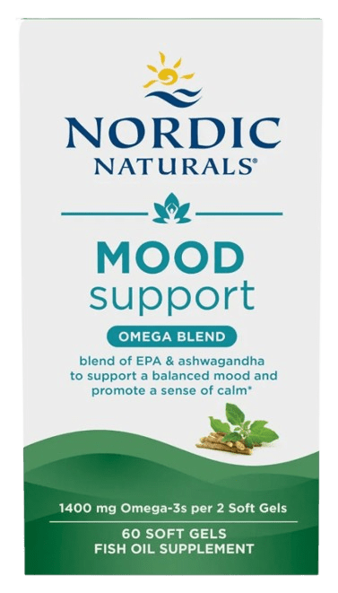 Mood Support Omega Blend Default Category Nordic Naturals 60 Softgels 