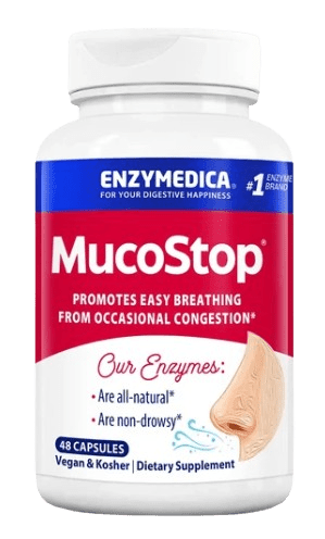MucoStop™ Default Category Enzymedica 48 Capsules 