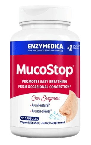 MucoStop™ Default Category Enzymedica 96 Capsules 