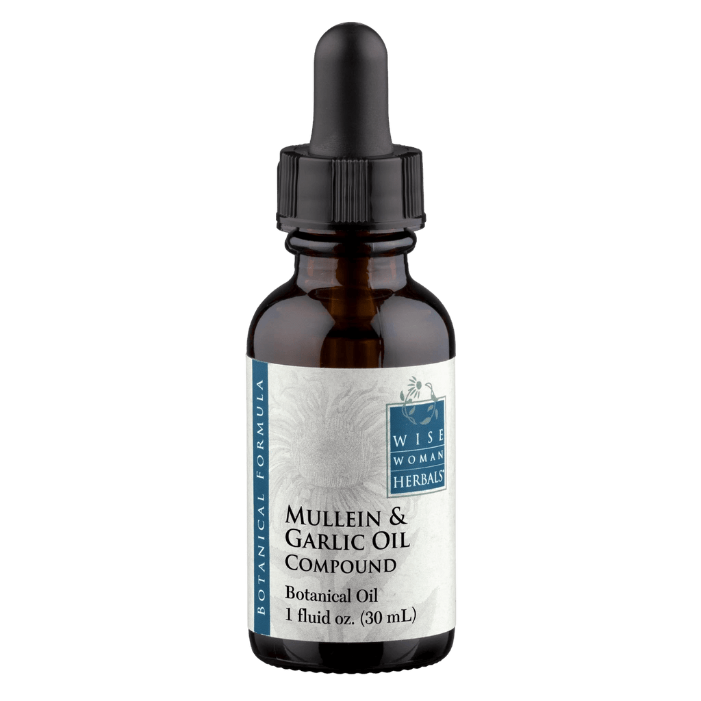 Mullein & Garlic Oil Compound Default Category Wise Woman Herbals 1 fl oz 