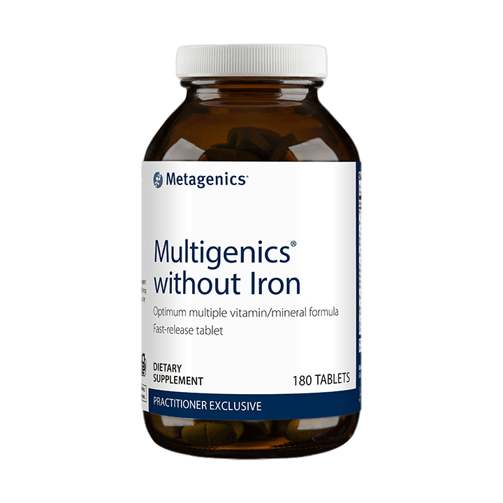 Multigenics without Iron Default Category Metagenics 