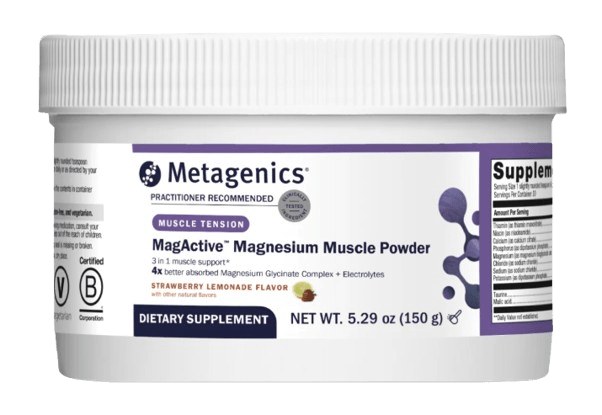 MagActive® Magnesium Muscle Powder Default Category Metagenics 30 Servings - Tub 