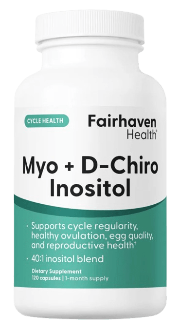 Myo + D-Chiro Inositol Default Category Fairhaven Health 120 Capsules 