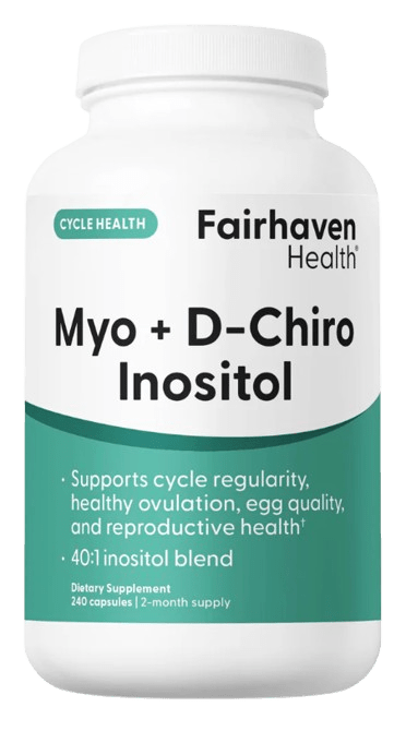 Myo + D-Chiro Inositol Default Category Fairhaven Health 240 Capsules 