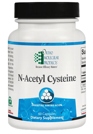 N-Acetyl Cysteine - 60 Capsules Default Category Ortho Molecular 