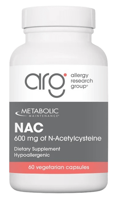 NAC 600 mg - 60 Capsules Default Category Metabolic Maintenance 