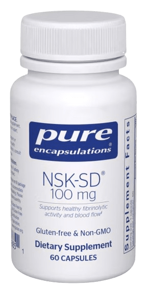NSK-SD (Nattokinase) 100 mg Default Category Pure Encapsulations 60 Capsules 