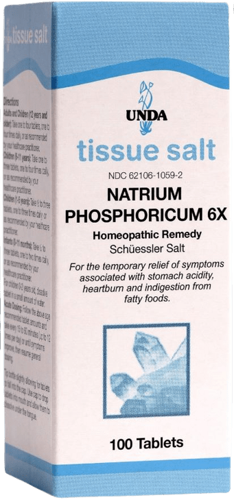 Natrium Phosphoricum 6X (Salt) - 100 Tablets Vitamins & Supplements Genestra 