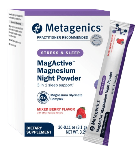 MagActive® Magnesium Night Powder Default Category Metagenics 30 Servings - Packets 