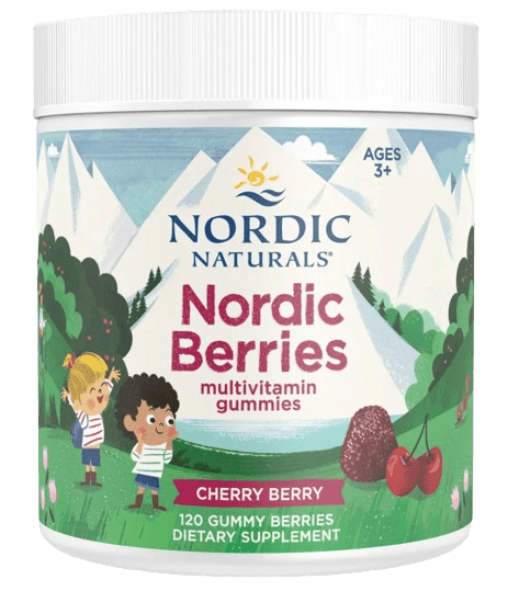 Nordic Berries Multivitamin Gummies Default Category Nordic Naturals 120 Gummy Berries Cherry Berry 