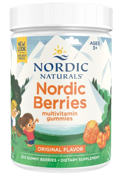 Nordic Berries Multivitamin Gummies Default Category Nordic Naturals 200 Gummy Berries Original 