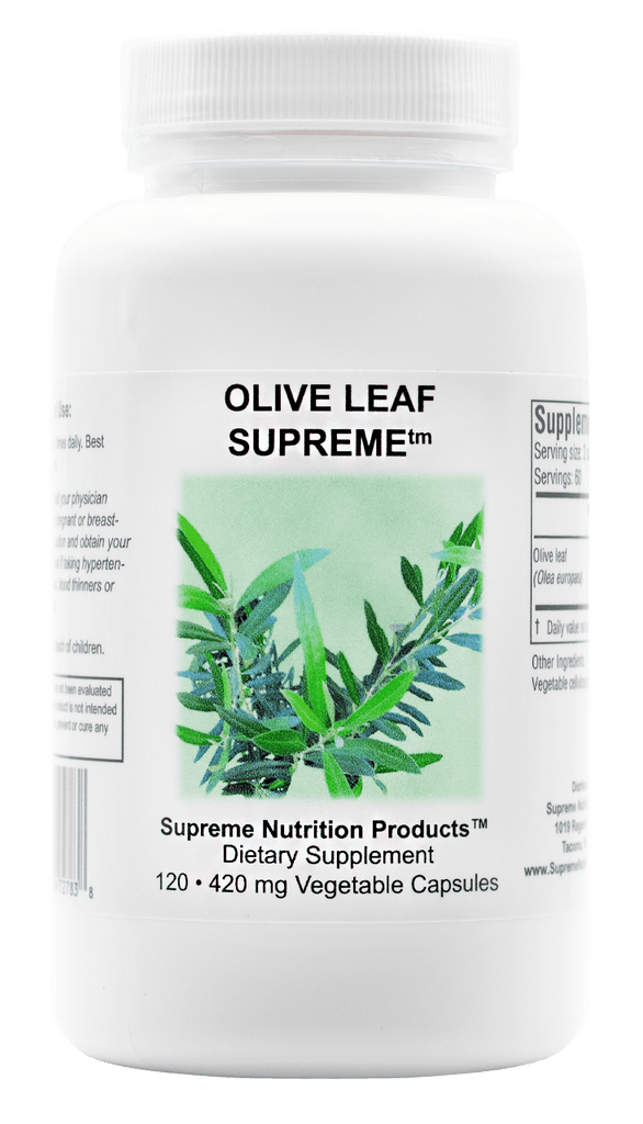 Olive Leaf Supreme™ - 120 Capsules Default Category Supreme Nutrition 
